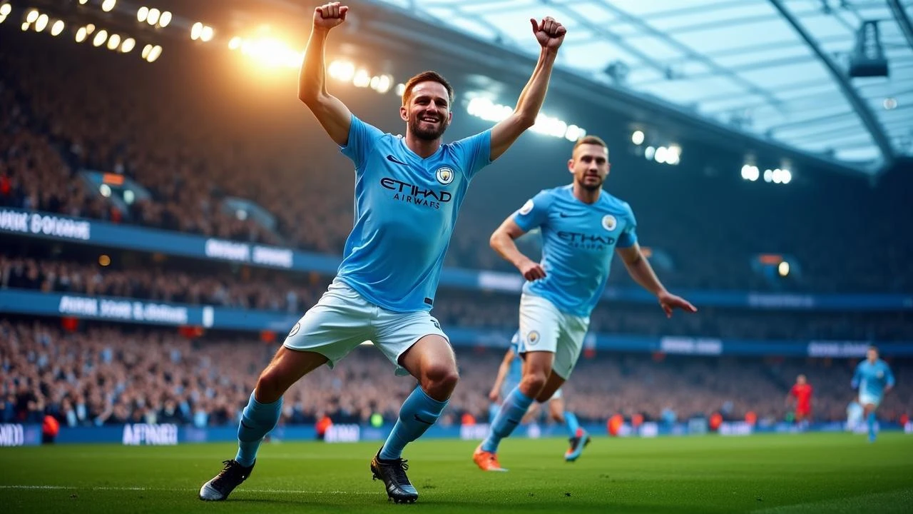 新援塞门约连场破门，谢尔基替补绝杀，残阵曼城拿下石油大战！