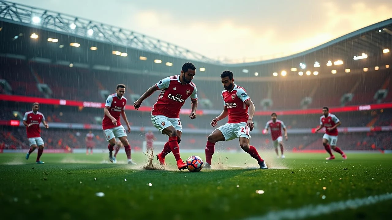 英超21轮，枪手主场闷平红军。