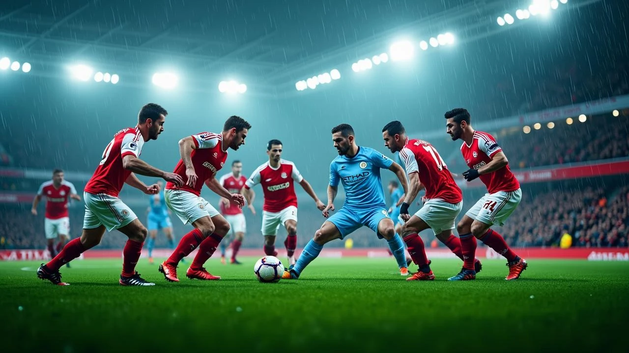 英超第19轮，升班马桑德兰主场0-0逼平曼城