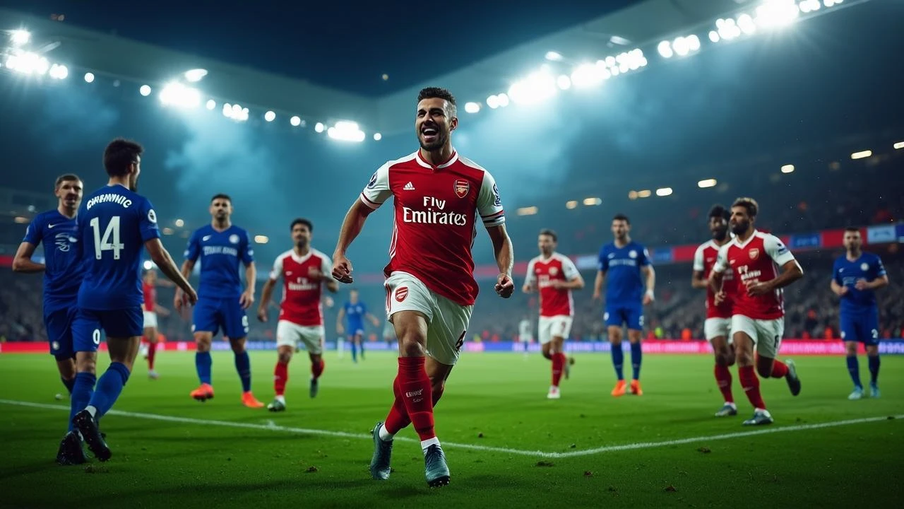 英联杯半决赛首回合，加纳乔梅开二度难救主，阿森纳客场3-2掌握主动权