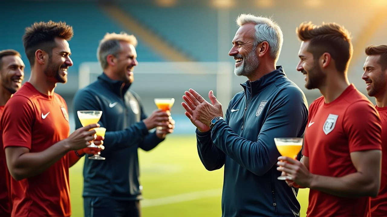 喝酒也是战术？瓜帅带曼城集体“开摆”，阿森纳的冠军梦悬了？