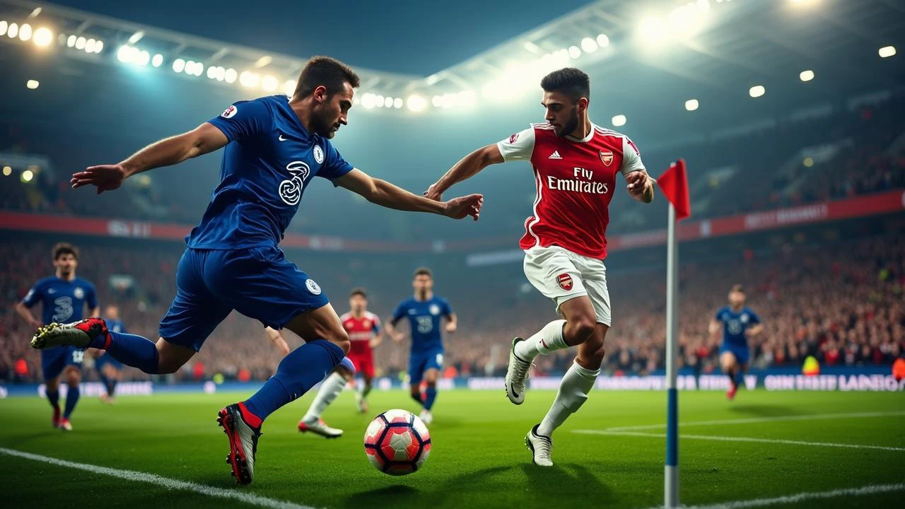 角球大战，阿森纳2-1战胜切尔西！