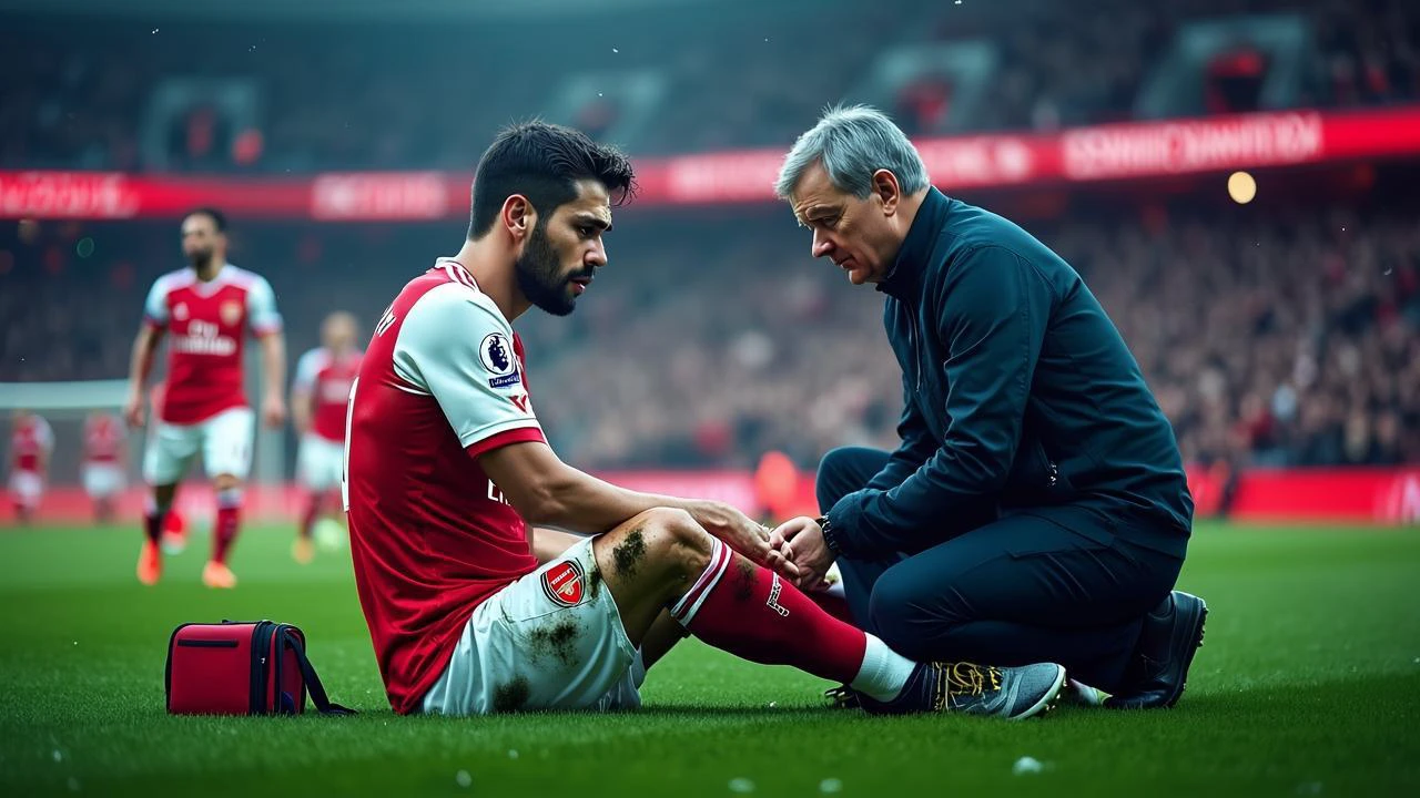 赖斯重伤缺阵4周？阿森纳争冠命门被掐，2026世界杯英格兰悬了！