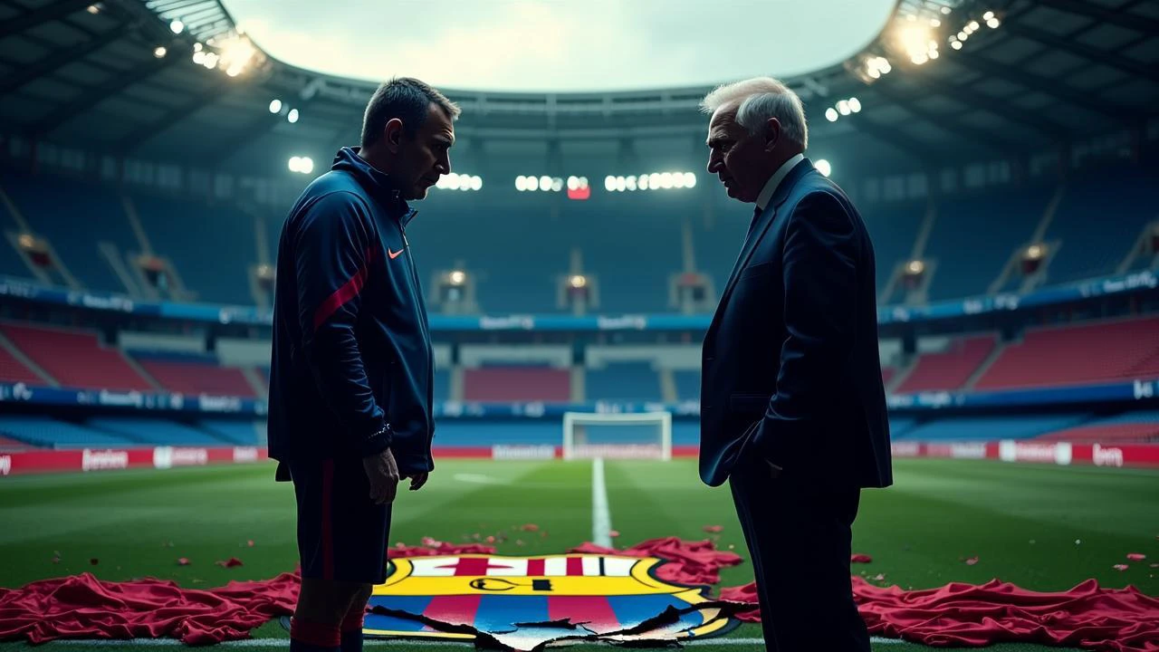 哈维撕碎巴萨谎言：梅西没回来全因拉波尔塔？2026世界杯前的最狠背刺