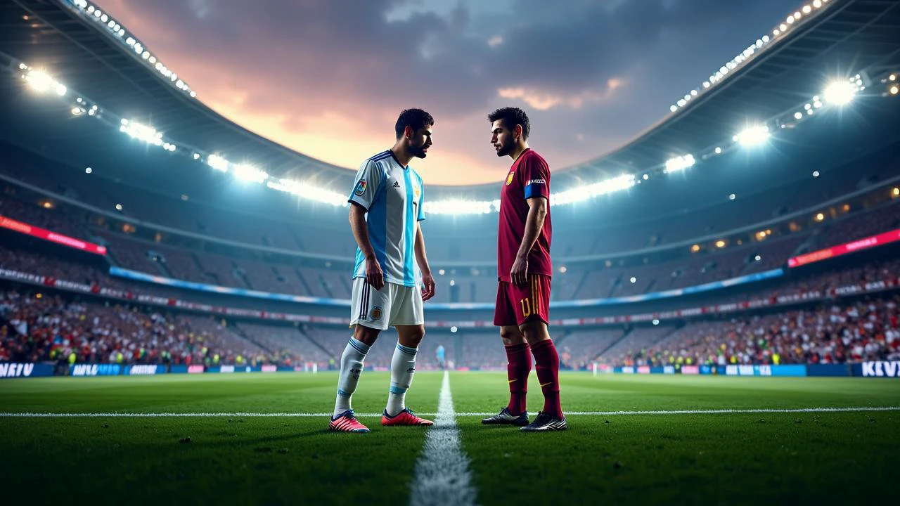 伯纳乌承办欧美杯！3月27日，梅西与西班牙的巅峰对决，提前点燃2026世界杯战火