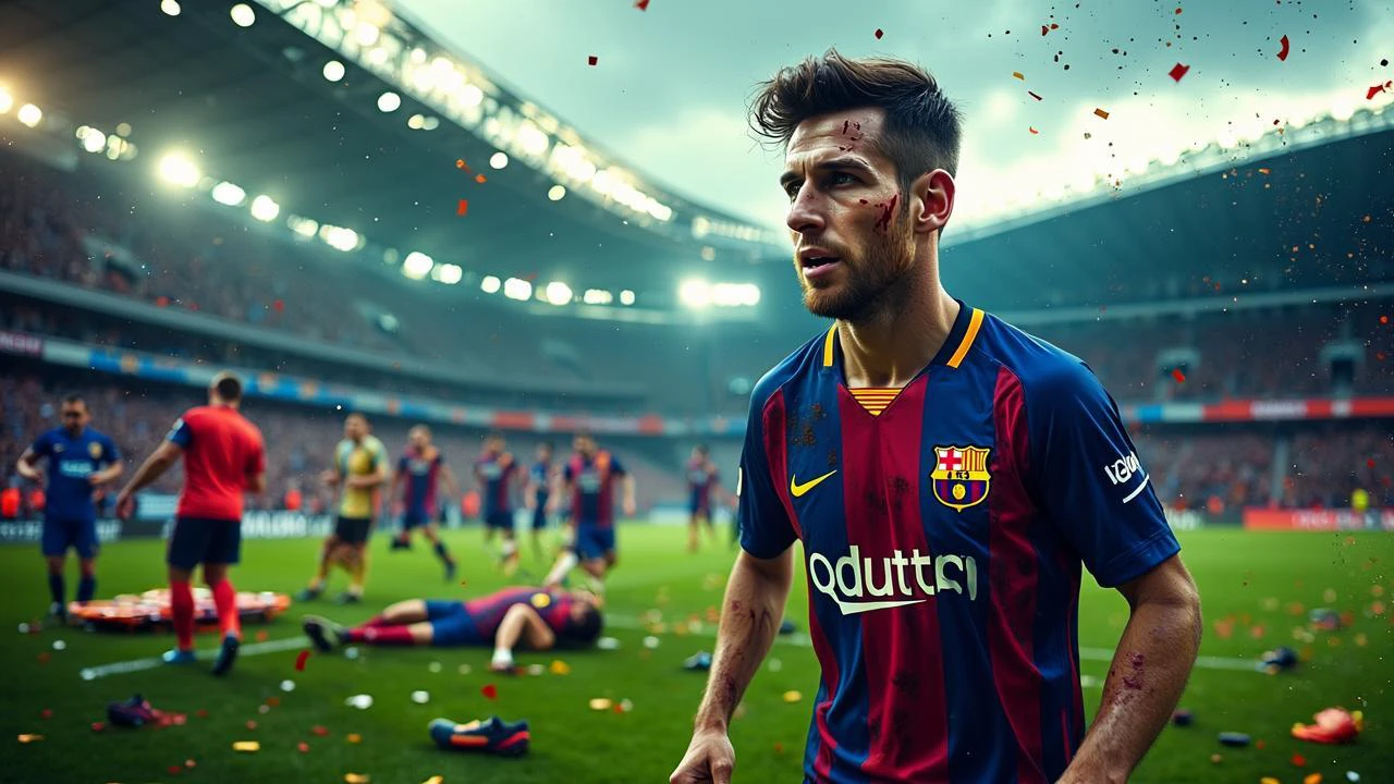 7-2狂欢背后的血与汗：巴萨极致效率肢解纽卡，伤病潮提前拉响2026世界杯警报