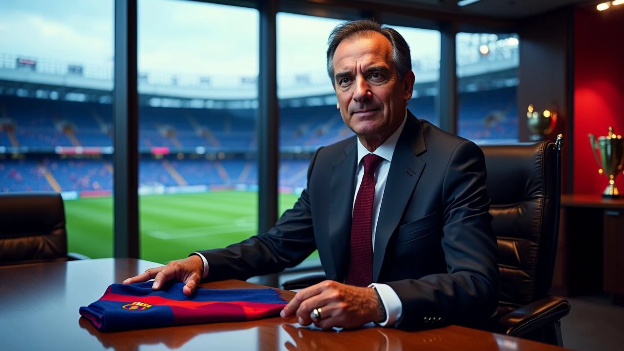 拉波尔塔连任巴萨主席至2031年：权力巅峰后的2026世界杯豪赌