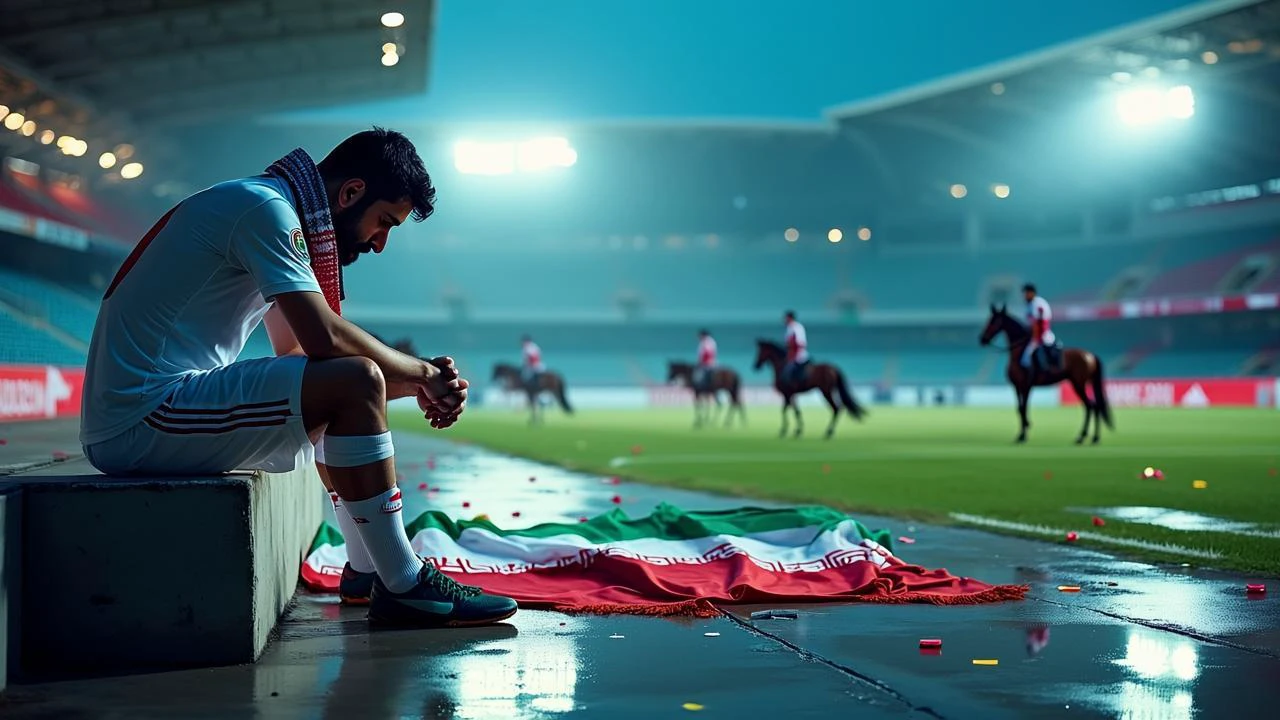 一张合影引发的“政治自杀”！阿兹蒙被伊朗队开除：2026世界杯还没开踢，波斯铁骑先崩了