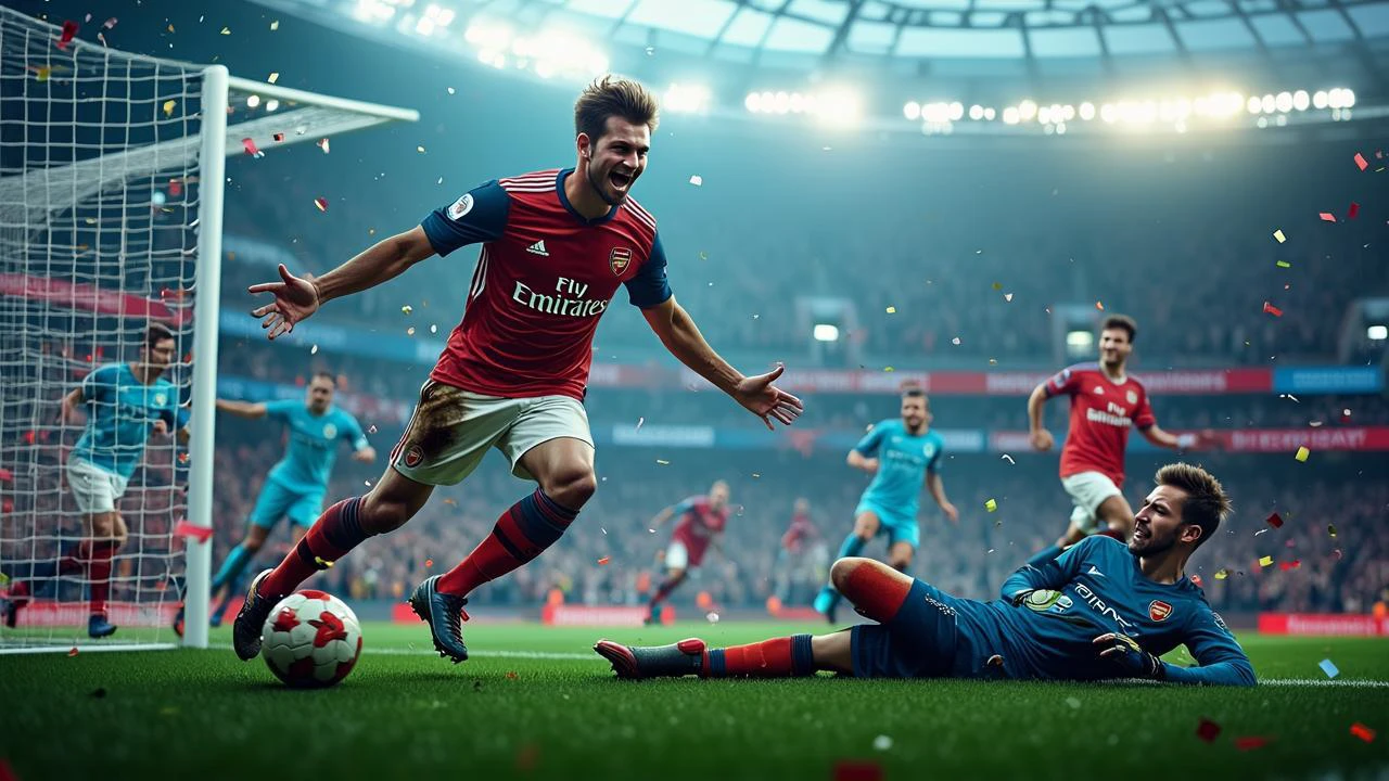 奥赖利梅开二度，阿森纳四冠王梦碎！