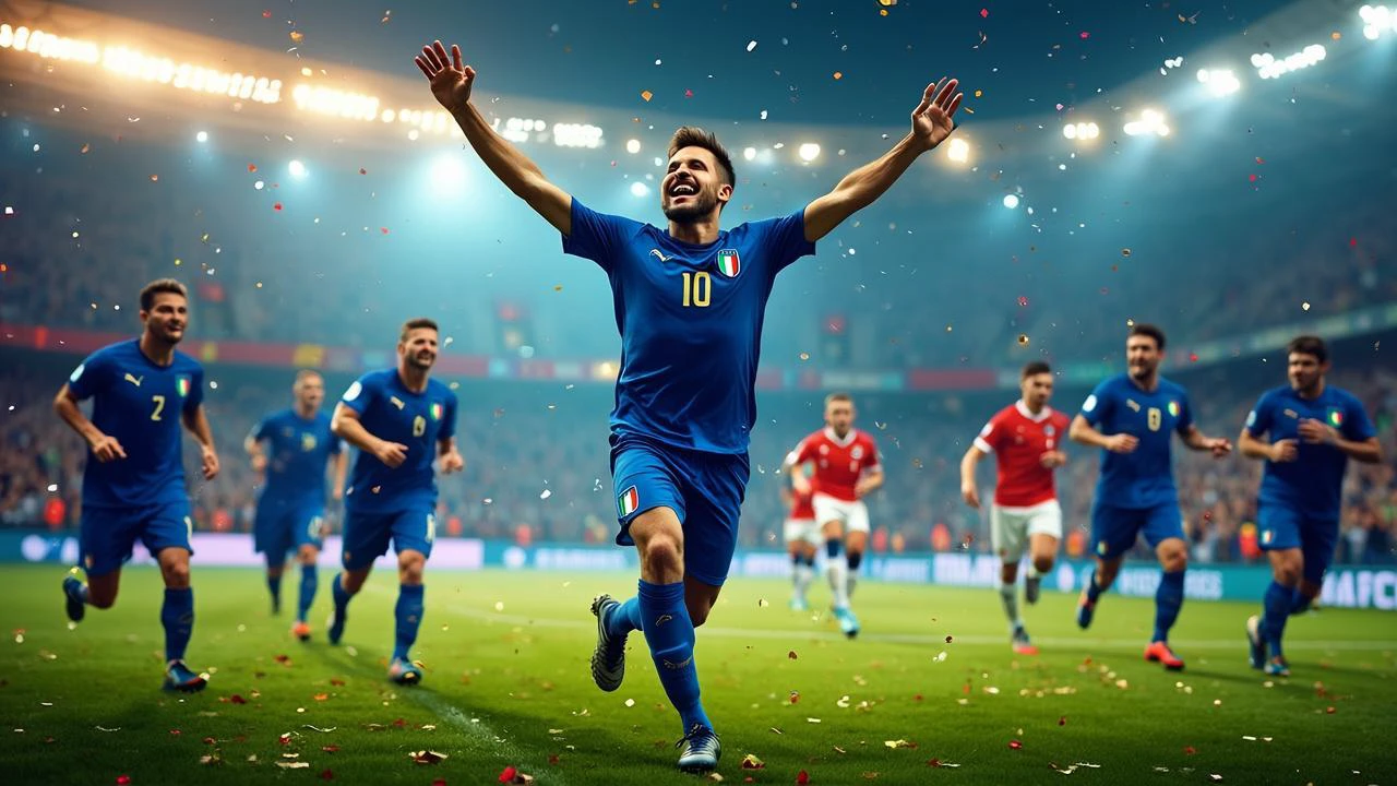 托纳利传射建功，意大利2比0战胜北爱尔兰挺进附加赛决赛