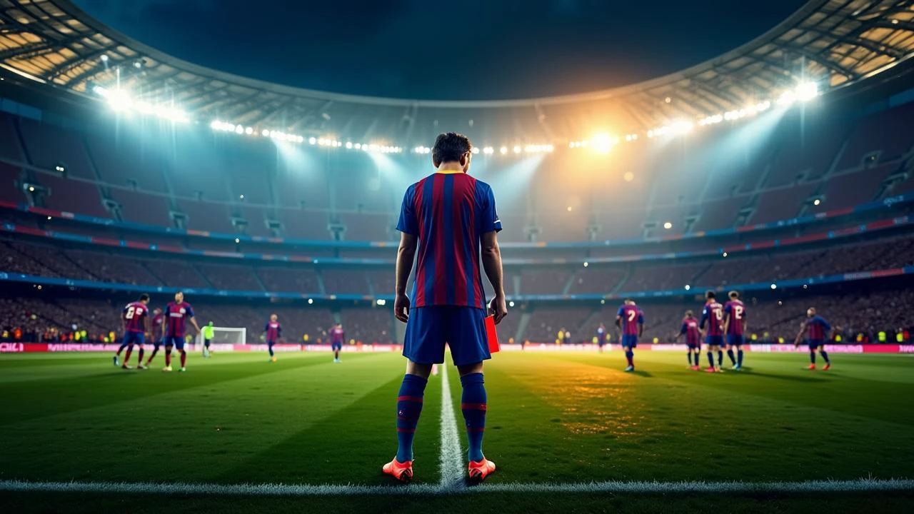 争议红牌，巴萨主场0比2不敌马竞，欧冠四强梦碎诺坎普！