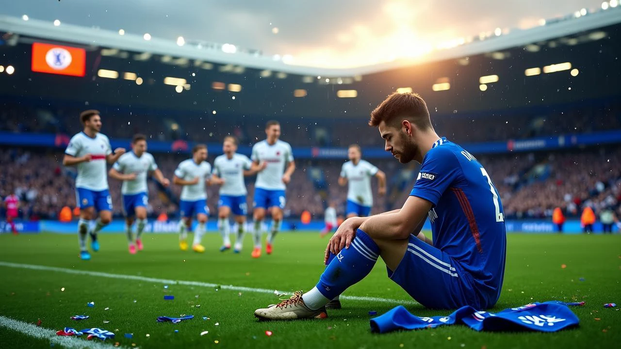 豪取五连败，切尔西客场0比3布莱顿！